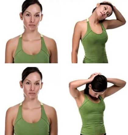 Exercices pour le traitement de l'ostéochondose cervicale