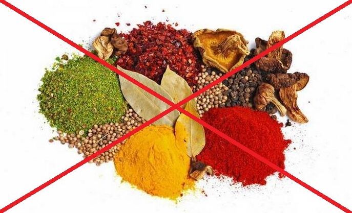 Produits interdits pour l'ostéochondose cervicale