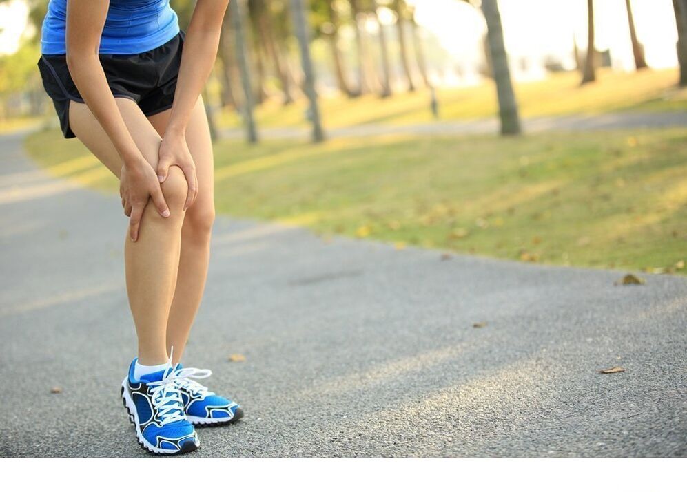 douleur au genou avec arthrose des jambes